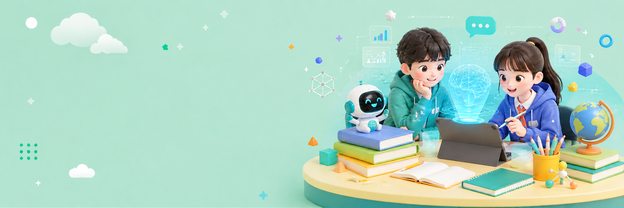 중등 학생을 위한 SchoolAI 중등 배너