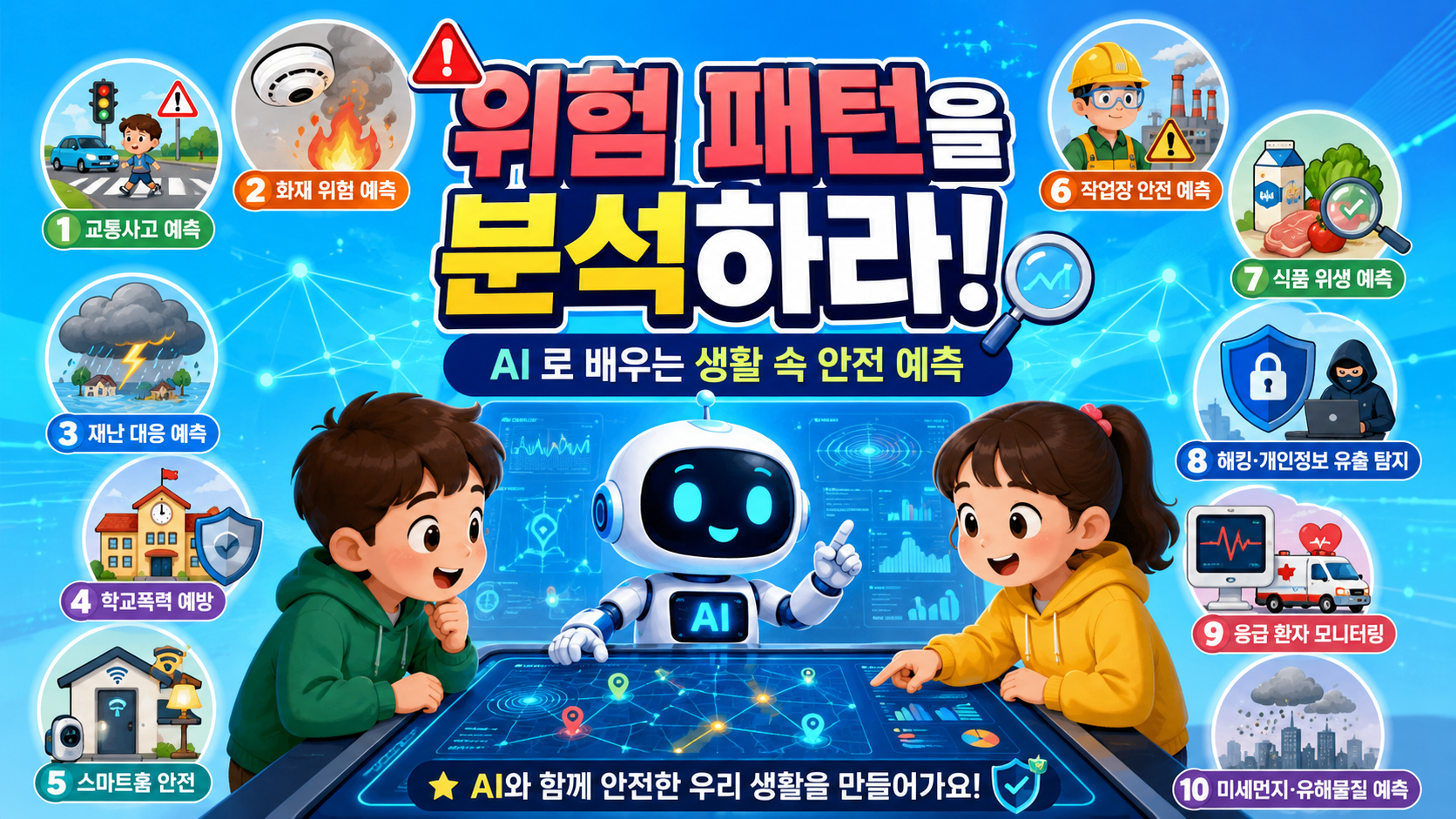 사고 위험 구간 분석, 보행자 보호 AI